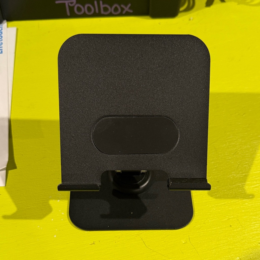 Adjustable Black Tablet Stand